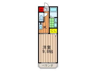 プラティ－クヌ－ヴォ－の物件間取画像